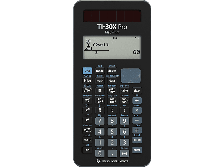 TEXAS TI-30X Pro MathPrint Taschenrechner von TEXAS