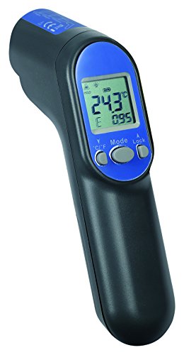 TFA Dostmann Scantemp 450 Infrarot-Thermometer, berühungsloses Messen, Oberflächentemperatur, auch für Profi-Einsatz, L 42 x B 82 x H 182 mm, Anthrazit von TFA Dostmann