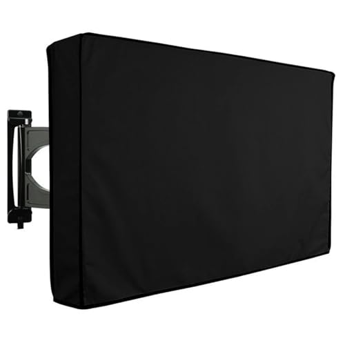 TV-Abdeckung für draußen, TV-Abdeckungen for den Außenbereich – mit Bodenabdeckung – wetterfeste Abdeckungen for Fernsehgehäuse von 22 bis 70 Zoll(Black,36 38inch) von TGDGFKIAS