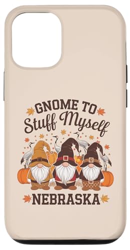 Hülle für iPhone 13 Pro Zwerg To Stuff Myself Nebraska Thanksgiving Fall von THANKSGIVING GNOMES FALL SEASON States