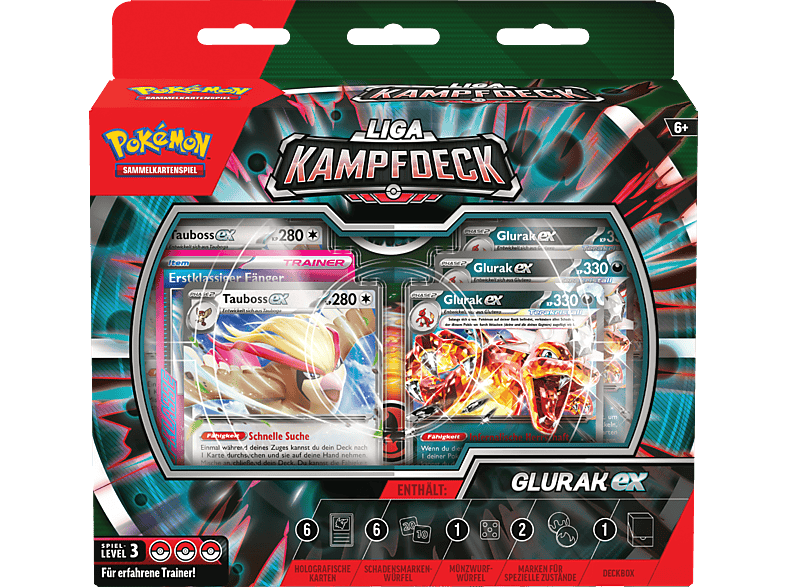 THE POKEMON COMPANY INT. PKM Liga-Kampfdeck Glurak Sammelkartenspiel von THE POKEMON COMPANY INT.