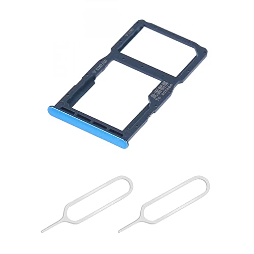 THE TECH DOCTOR Ersatz Dual-SIM-Karte/Nano-SD-Adapterablage für Huawei P30 Lite 6,1 Zoll 2019 mit 2 x SIM-Pin-Öffnungsauswerferwerkzeug (blau) von THE TECH DOCTOR