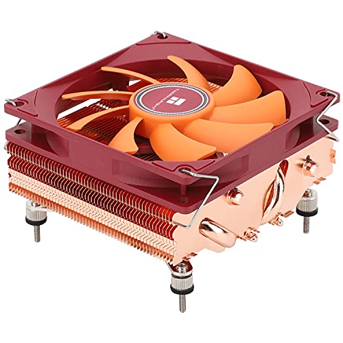 Thermalright AXP90 X47 Full Low Profile ITX CPU-Kühler, mit 92 mm schlankem PWM-Lüfter für 2700 U/min Hochgeschwindigkeits-ITX-CPU-Lüfter, AGHP-Technologie, für AMD AM4 AM5/Intel 1150/1151/1200/1700 von THERMALRIGHT