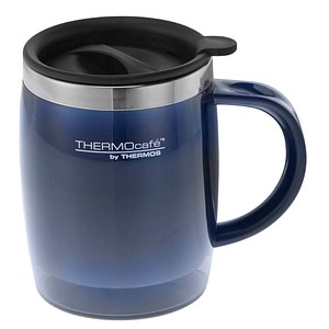 THERMOcafé by THERMOS Isolierbecher Desktop Mug blau 0,35 l von THERMOcafé by THERMOS