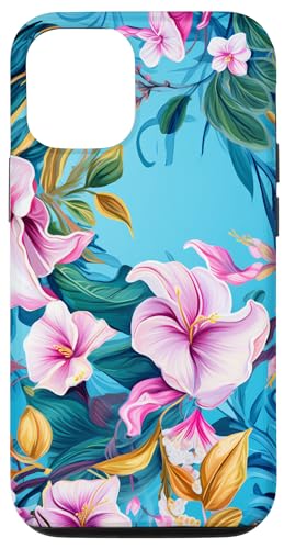 Hülle für iPhone 15 Pro THIS IS ART - limitiert & extravagant - Bunte Blumen von THIS IS ART