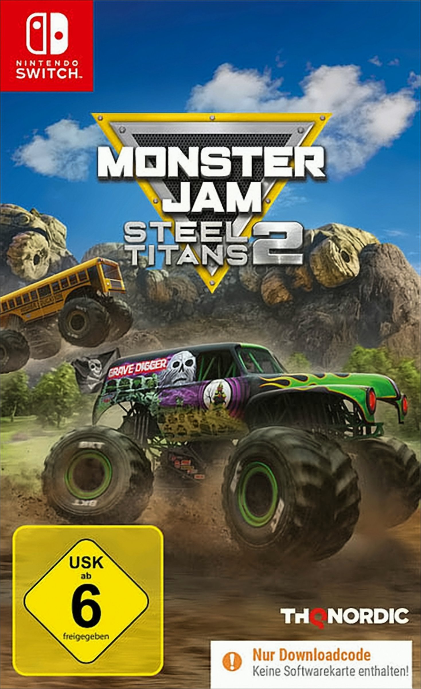 Monster Jam Steel Titans 2 SWITCH CIAB von THQ Nordic