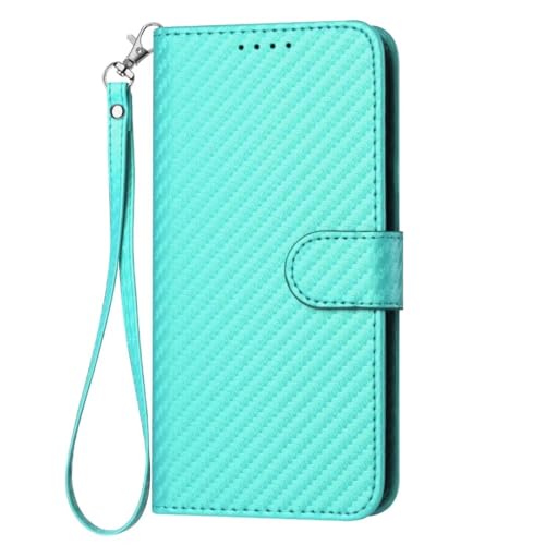 TIANCI für Samsung Galaxy S25+ Hülle, PU-Leder mit Karbonfasermuster Samsung Galaxy S25+ Schutzhülle, Brieftasche Handyhülle für Samsung Galaxy S25+ Case von TIANCI