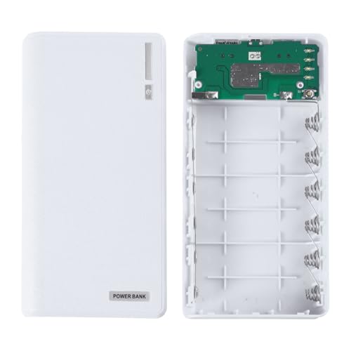 TIANQUXNGI USB 6X 18650 Externe Backup-Batteriebox für Gehäuse von TIANQUXNGI