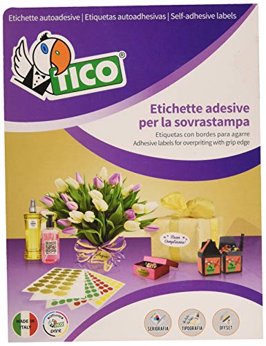 Tico Italia P-7527 Bianche Ecken, rund, 75 x 27 mm, Typ: / Lito - 250 Ff von TICO