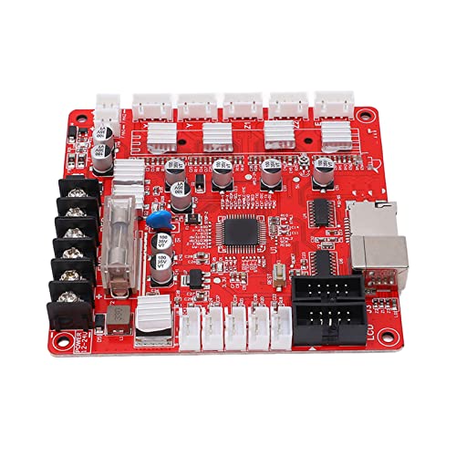 3D-Drucker-Motherboard, 3-Wege-Ausgangs-Mainboard-Modul mit 12–24 V USB-Schnittstelle, PWM für Optimales 3D-Druckerlebnis von TIKATARER