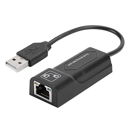Ethernet-zu-USB-Adapter, Ethernet-Adapter USB2.0 zu RJ45 USB-Ethernet-Kabelkarte 10/100 Mbit/s Laptop-Desktop 8152-Chip Ethernet-zu-USB-Adapter, Ethernet-Adapter USB2.0 zu RJ45 USB-Ethernet-Kabelkarte 10/100 Mbit/s Laptop-Desktop 8152-Chip von TIKATARER