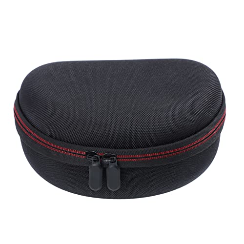 TINEASUR Aufbewahrung von Kopfhörern Reißverschluss-Organizer Kopfhörer-Etui kopfhörer schutzüberzüge kopfhörer schutzüberzug Headset-Schutzhülle Headset-Organizer Oxford-Stoff Black von TINEASUR