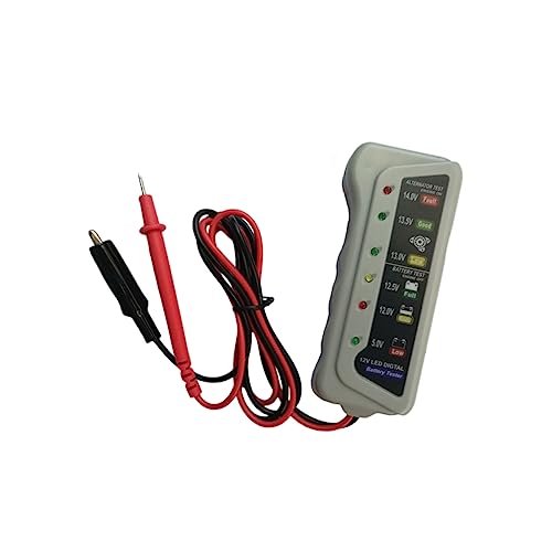 TINEASUR Ladesystemanalysator Belastungstester für Autobatterien Batteriemesser Autobatterietester Multimeter kfz batterietester autobatterie tester Batteriewächter praktischer Tester von TINEASUR