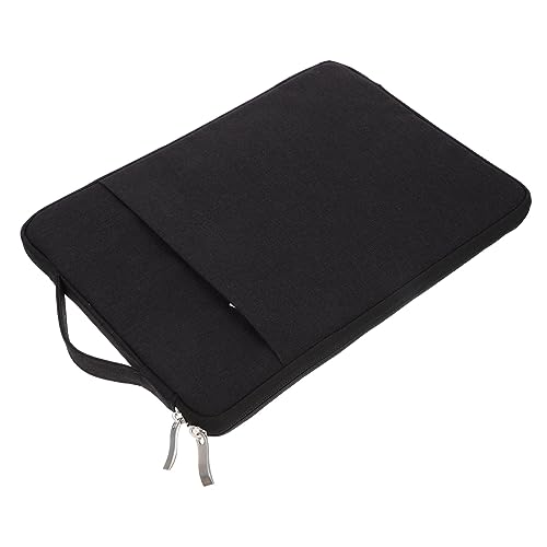 TINEASUR Laptoptasche Tasche Für Laptophalter Notebook-Aufbewahrungstasche Laptop-Schutz Laptop-Abdeckung Tragetasche Tablet-Tasche Laptop-hülle Laptop-Handtasche Tablet-Laptop Black Denim von TINEASUR