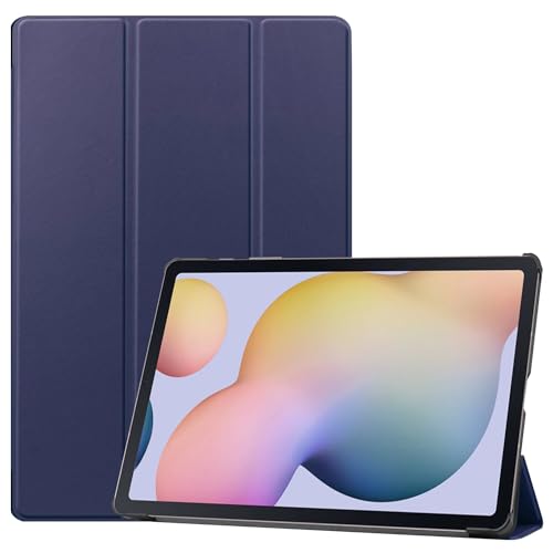 TINGYR Hülle für Samsung Galaxy Tab S10 Ultra Tablethülle, WLeder, Klappständer, All-Inclusive-Schutz, Schutzhülle für Samsung Galaxy Tab S10 Ultra.(Blau) von TINGYR