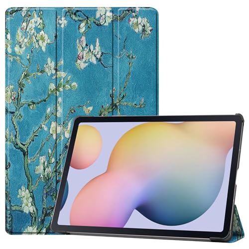 TINGYR Hülle für iPad Air 13 2025 Tablethülle, WLeder, Klappständer, All-Inclusive-Schutz, Schutzhülle für iPad Air 13 2025.(Aprikosenblute) von TINGYR