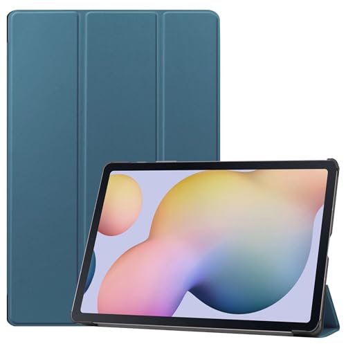 TINGYR Hülle für iPad Air 13 2025 Tablethülle, WLeder, Klappständer, All-Inclusive-Schutz, Schutzhülle für iPad Air 13 2025.(Dunkelgrün) von TINGYR