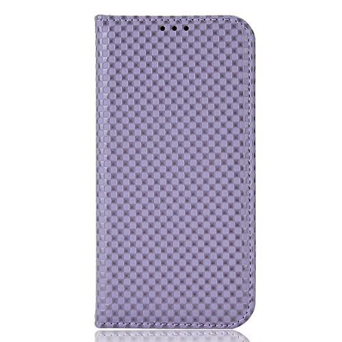 TINGYR Hülle für vivo V40 SE 5G Schutzhülle, Langlebig, Handyhüllen Flip Hülle Wallet Stylish mit Standfunktion und Magnetisch PU Tasche Schutzhülle.(Violett) von TINGYR