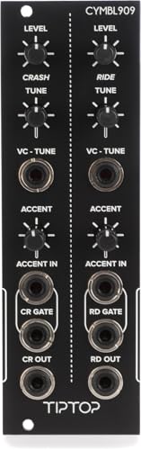 Tiptop Audio CYMBL909 Black - Drum Modular Synthesizer von TIPTOP AUDIO