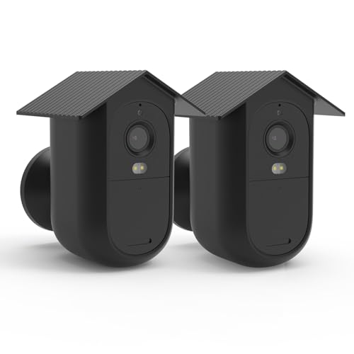 TIUIHU Wetterfeste Silikonhülle für Arlo Essential 2nd Gen Überwachungskamera,Kamera Schutzhülle für Arlo Essential 2 Gen Überwachungskamera 2K/1080P(Nicht kompatibel mit Arlo Essential XL)(2pack) von TIUIHU