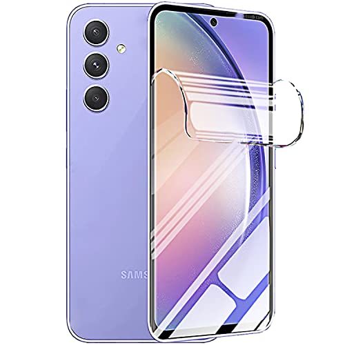 [2 Stück] Hydrogel Displayschutzfolie für Samsung Galaxy A54 (6.4 inch), [Nicht Glas] Hydrogel Film Klar HD Weich TPU Schutzfolie [Hochempfindliche] von TMahhbid