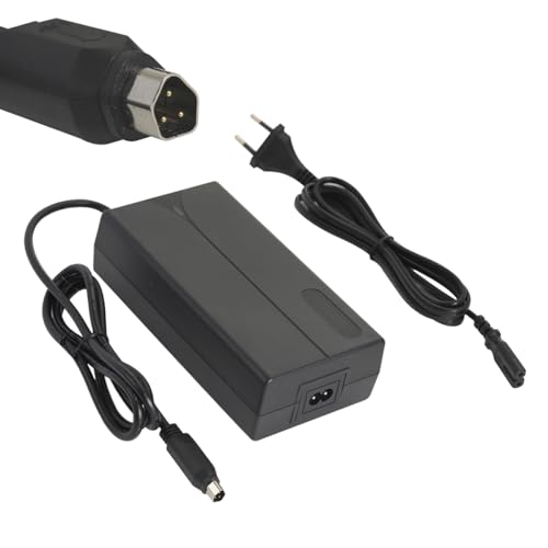 TNLi TEC E-Bike 54,6V 2A Ladegerät Pentagon-Stecker für 48V Batterie，3pin für Phylion Joycube JCEB480 Cortina von TNLi TEC