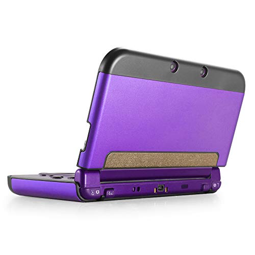 TNP New 3DS XL Hülle, New 3DS XL Case, Aluminium-Schutzhülle für New Nintendo 3DS XL Konsole 2015, Spiele und Zubehör, strapazierfähige Cover Plate mit ultraschlankem Design für New 3DS XL/LL, Violet von TNP Products