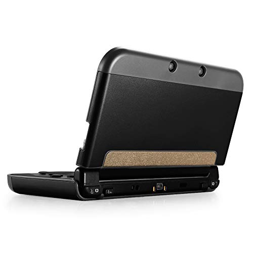 TNP New 3DS XL Hülle, New 3DS XL Case, Aluminium-Schutzhülle kompatibel mit New Nintendo 3DS XL Konsole 2015, Spiele und Zubehör, strapazierfähige Cover Plate mit ultraschlankem Design, Schwarz von TNP Products