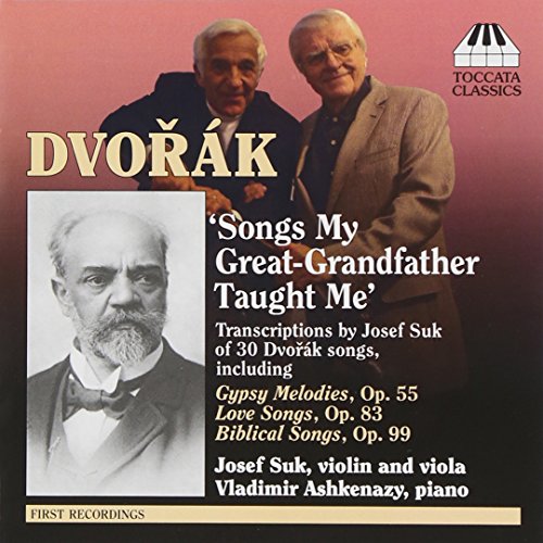 Dvorak/Suk Song Transcriptions von Toccata Classics