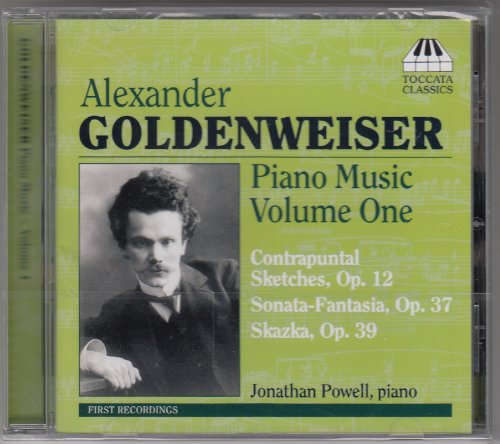Goldenweiser Piano Music von TOCCATA CLASSICS