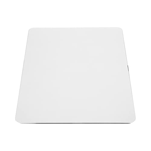 TOGEVAL Mauspad Doppelseitige Matte -Pads Gaming-pad Schreibtisch Metallkissen Schreibtischunterlage Aluminiumlegierung Silver von TOGEVAL