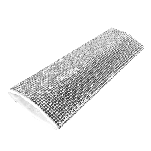 TOGEVAL Mikrofon Handgriff Glitzer Cover Handheld Mic Sleeve Mit Funkelnden Strasssteinen Für SM58 Mikrofone Schützende Mikrofonhülle Für änger Und Moderatoren von TOGEVAL