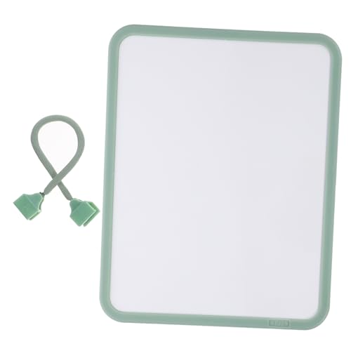 TOGEVAL hängendes Whiteboard write board white boards for home Trocken abwischbares Message Board magnetische Notiztafel Trockenlöschtafel Maltafel für den Haushalt Plastik Green von TOGEVAL