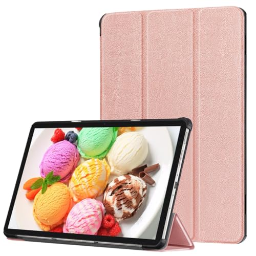 Hülle für Fire Max 11 Zoll-Tablet (13. Generation, 2023), TOKILO Soft Schutzhülle aus Leder Stand Auto Wake/Sleep, Inkompatibel mit iPad 11 Zoll Tablet, Roségold von TOKILO