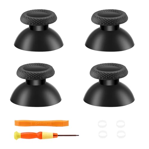 TOMSIN Thumbsticks Ersatz für PS5-Controller, 4 x Thumbsticks, Analog-Joystick-Reparatur-Set für Sony Playstation 5 Dualsense Controller von TOMSIN