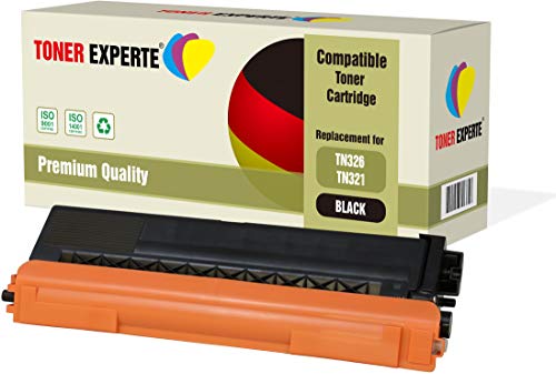 TONER EXPERTE® Schwarz Premium Toner kompatibel zu TN-326BK für Brother HL-L8250CDN, HL-L8350CDW, DCP-L8400CDN, DCP-L8450CDW, MFC-L8600CDW, MFC-L8650CDW, MFC-L8850CDW von TONER EXPERTE