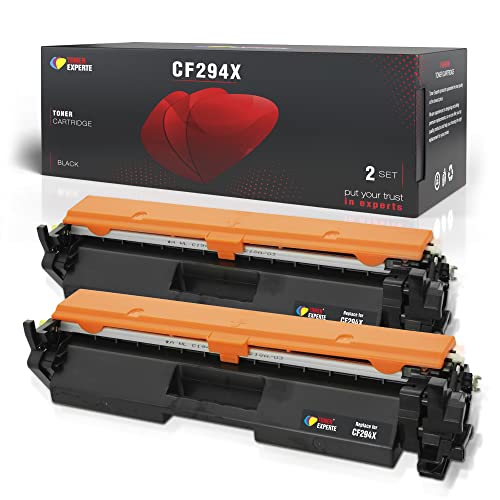 Toner Experte Kompatibel für HP 94X 94A Schwarz Tonerkartusche Ersatz für CF294X CF294A für LaserJet Pro M118dw MFP M148d M148fdw M149fdw Druckerpatronen 2er-Pack von TONER EXPERTE