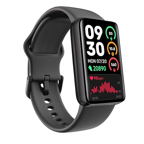 TOOBUR Fitness Tracker mit schrittzähler 1.57" Fitnessuhr mit Wasserdicht Pulsuhr mit Herzfrequenz Schlaftracker Pulsmesser Sportuhr mit 100 Sportmodi Damen Herren Android iOS Kompatibel von TOOBUR