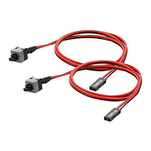 TOWARDSNAN Computerschalter Länge 0 5 Pack 2 Pin SW PC Stromkabel EIN/Aus Drucktaste von TOWARDSNAN