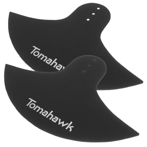 2st Becken-mute-pad Schlagzeug Spielender Dämpfer Trommelschalldämpfer Für Trommelbecken Trommelversorgung Austausch Des Drum-dämpfers Black Übersitz Aus Stoffgummi TOYANDONA von TOYANDONA