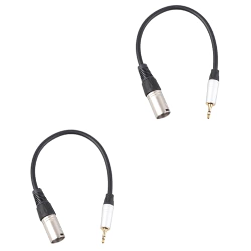 TOYANDONA 2St Audio Kabel lautsprecherkabel speaker cables Mikrofonkabel von Stecker auf Buchse Kopfhöreradapter Lautsprecher-Audiokabel Verstärker-Audiokabel Videokabel von TOYANDONA