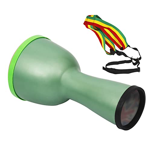 TOYANDONA 8 Zoll afrikanische Trommel Handtrommel trommeln -Trommeln kinderschlagzeug kindertrommel tambourine Afrikanische Schlagtrommel Afrikanische Djembe-Trommel Abs Green von TOYANDONA