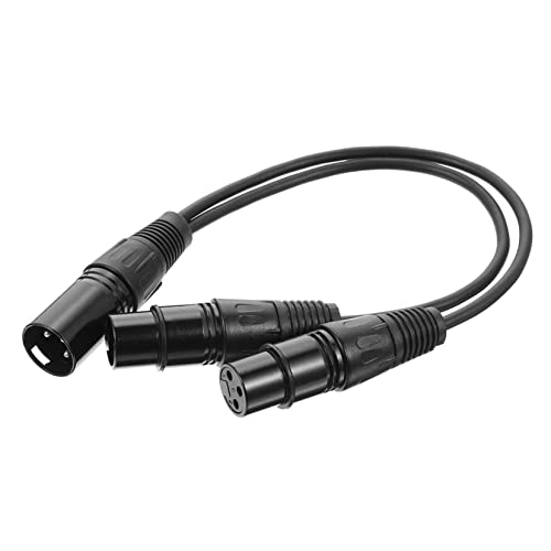 TOYANDONA Audioleitung Kabel männlich Mikrofon-Splitterkabel Audio-Ausgangskabel Kabel für Mikrofon für Mikrofon Mikrofonkabel für Lautsprecher Kupfer Black TOYANDONA Audioleitung Kabel männlich Mikrofon-Splitterkabel Audio-Ausgangskabel Kabel für Mikrofon für Mikrofon Mikrofonkabel für Lautsprecher Kupfer Black von TOYANDONA