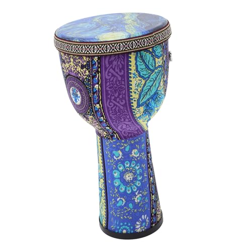 TOYANDONA Djembe-Handtrommel Erwachsene Trommel Anfänger Trommel Regentrommel Afrikanische Schlaginstrumente Bongos Handtrommeln zum Djembe-Musikinstrument Eginner Djembe-Trommel PVC von TOYANDONA