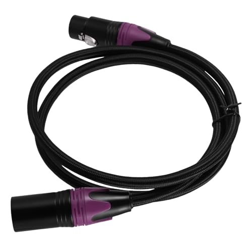 TOYANDONA Mikrofonkabel XLR-Kabel Studiokabel -Performance-Kabel PA-Systemkabel Professionelles Mikrofon Lautsprecherkabel Mikrofon xlr kabel XLR-Patchkabel XLR-Audiokabel Kupfer Violett von TOYANDONA