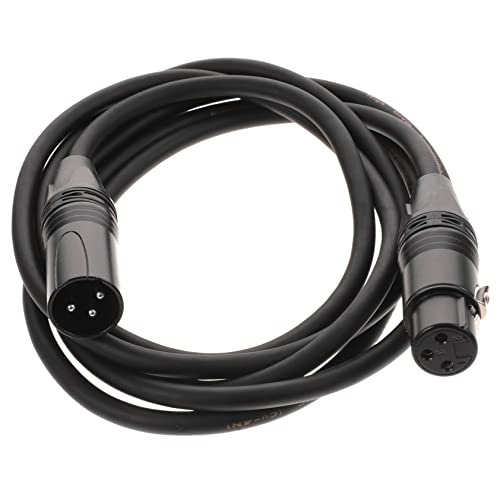 TOYANDONA Xlr-audiokabel Tragbarer Lautsprecher Audioverbindungskabel Mikrofon-audioanschluss Basskabel Dj-lautsprecher Mikrofonanschluss Versorgung Stereomikrofon Mikrofonkabel Kupfer Black von TOYANDONA