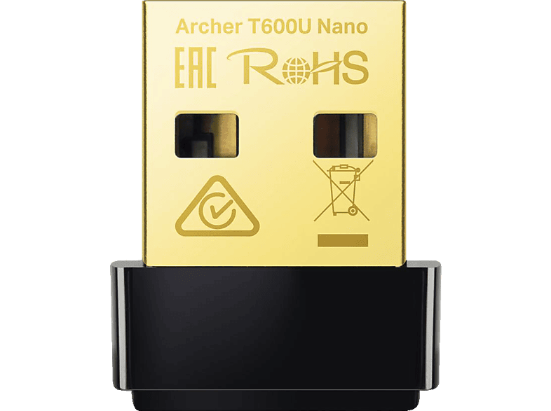 TP-LINK ARCHER T600U NANO AC600-WLAN-Mini-USB Adapter von TP-LINK