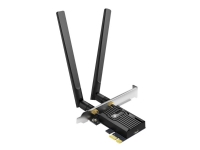TP-Link ARCHER TX55E, Kabellos, PCI Express, WLAN / Bluetooth, Wi-Fi 6 (802.11ax), 2402 Mbit/s, Schwarz von TP-LINK