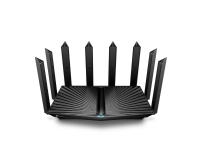 TP-Link Archer AX95, Wi-Fi 6 (802.11ax), Tri-Band (2,4 GHz / 5 GHz / 5 GHz), Eingebauter Ethernet-Anschluss, Schwarz, Tabletop-Router von TP-LINK