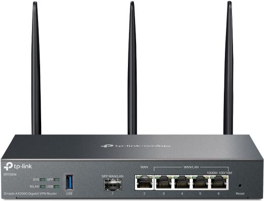 TP-Link ER706W WLAN-Router Gigabit Ethernet Dual-Band (2,4 GHz/5 GHz) Schwarz (ER706W) von TP-Link